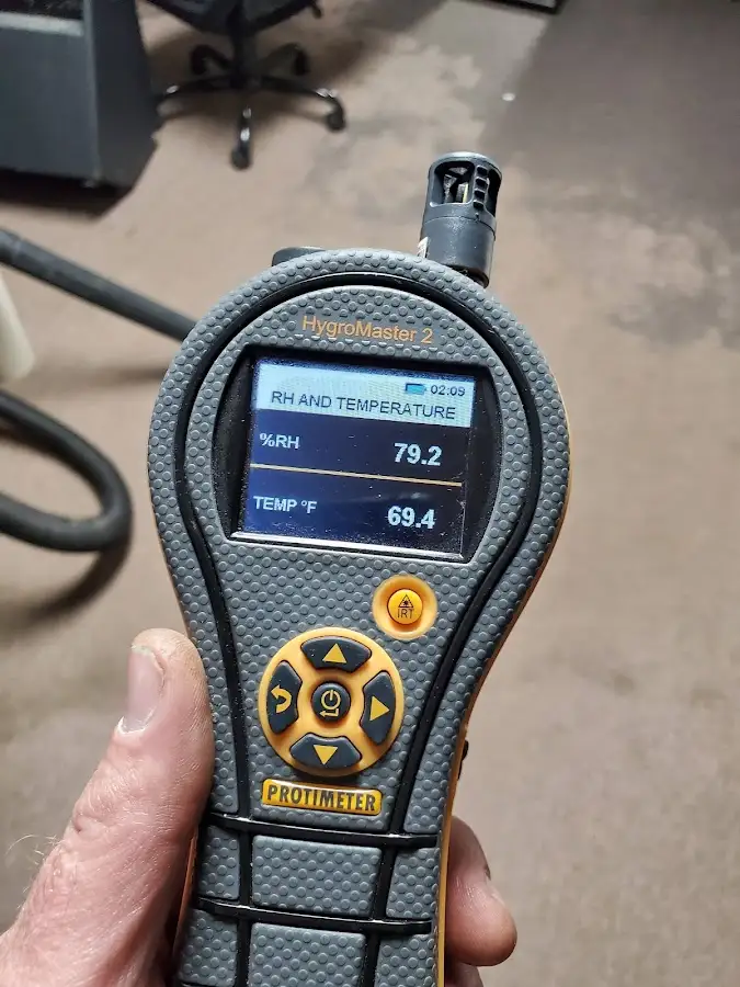 Moisture meter humidity assessment for Mold Remediation & Removal in Tyrone